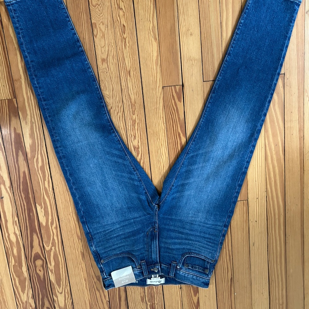 NWT Madewell Men’s slim blue jeans - Picture 4 of 7
